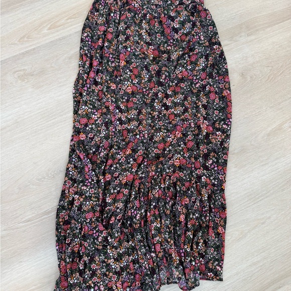 Jessica Simpson Black Floral Maxi Skirt - Picture 1 of 3